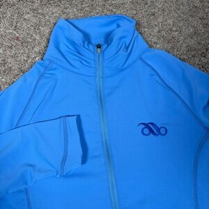 Peter Millar Women's Blue Full Zip Jacket UPF 50+ Sun Protection Size S